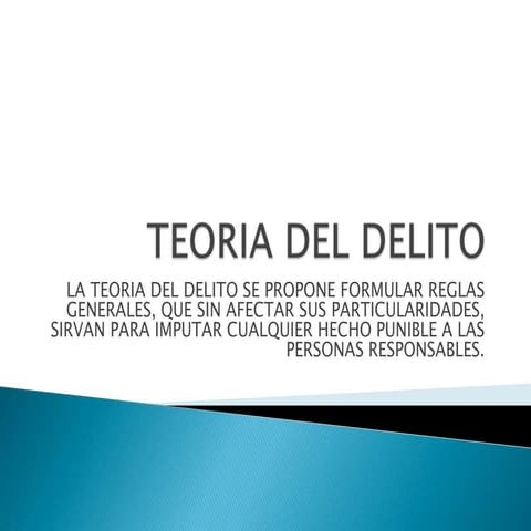 Curso de teoria del delito