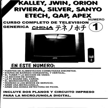 Curso de tv chinas