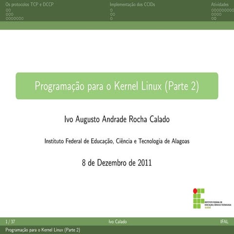 Programação para Kernel Linux - Parte 2