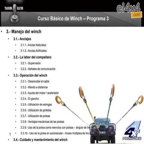 Curso de Winch | PPSX