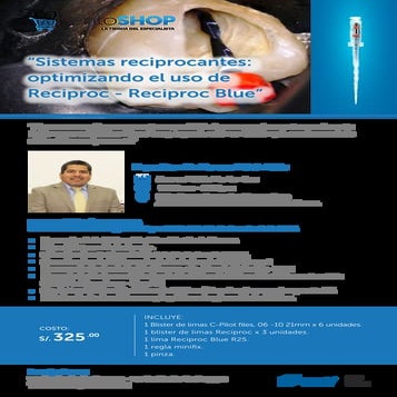 SISTEMAS RECIPROCANTES: OPTIMIZANDO EL USO DE RECIPROC - RECIPROC BLUE