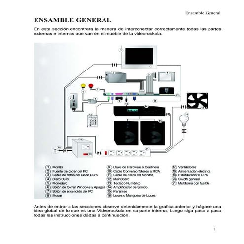 Curso Ensamble su propia Video Rockola
