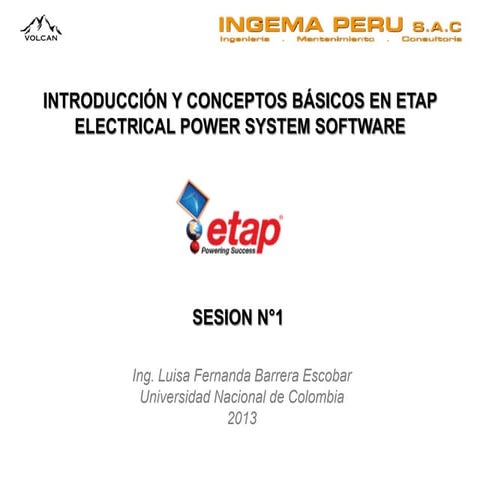 ETAP - Curso etap