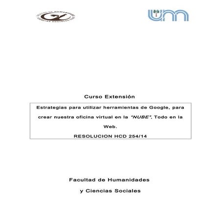 Curso extensión para Oficina Virtual