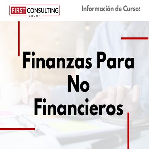 Curso Finanzas para no Financieros