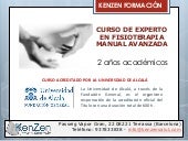 Curso fisioterapia manual avanzada ...