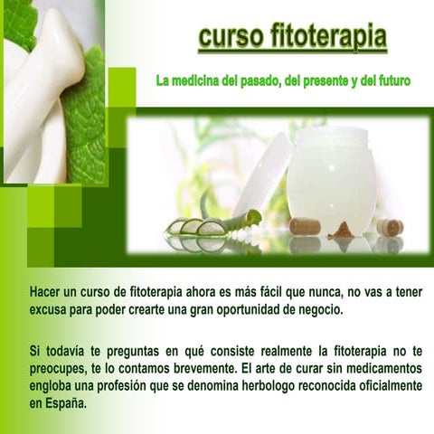 Curso fitoterapia