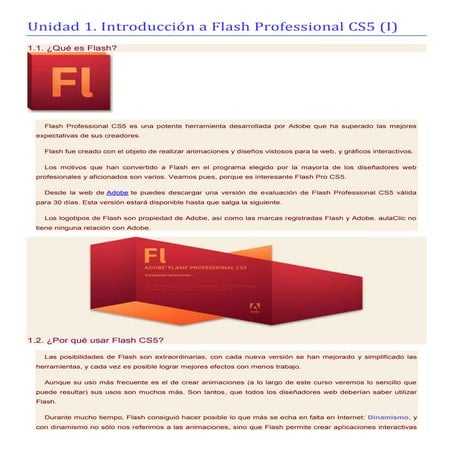 CURSO FLASH CS5 | DOCX