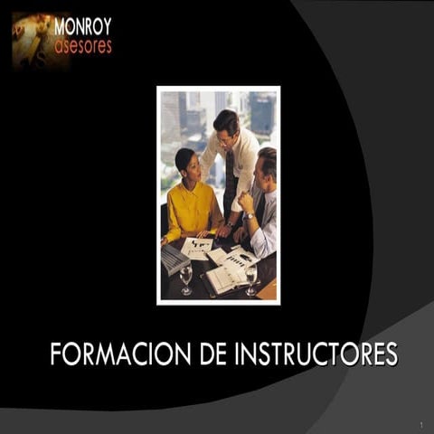 Formacion de instructores introduccion (aprendizaje adultos)