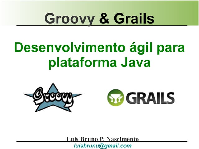 Curso de Groovy