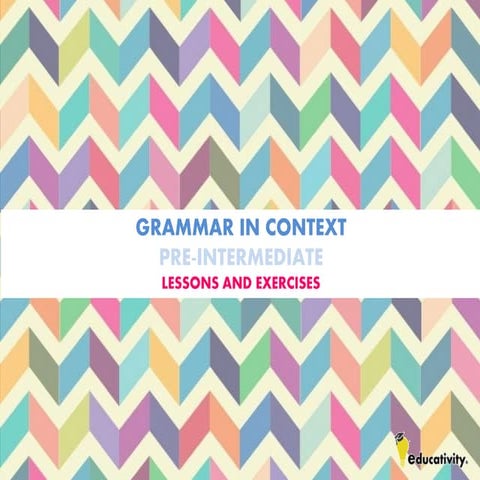 New English course grammar in context