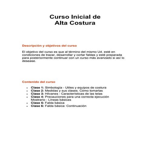 alta costura