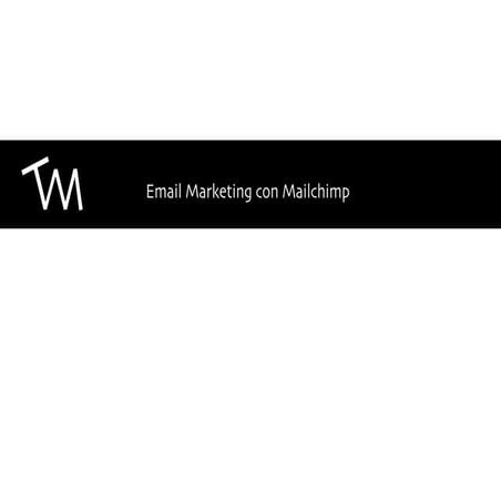 Curso Mailchimp