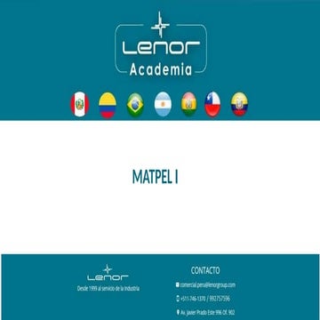 CURSO MATPEL NIVEL I (1) materiales peligrosos | PPTX