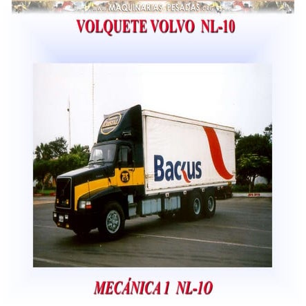 Curso mecanica camion volquete serie n° 10 volvo
