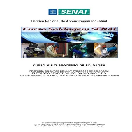 Curso multi processo de soldagem