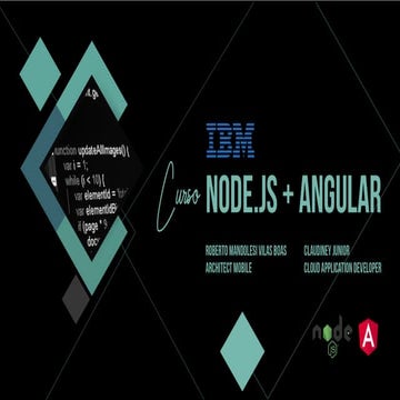 IBM - Curso Node + Angular - Aula 01