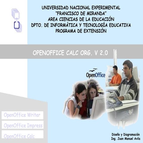 Nociones básicas de OpenOffice.org Calc | PDF