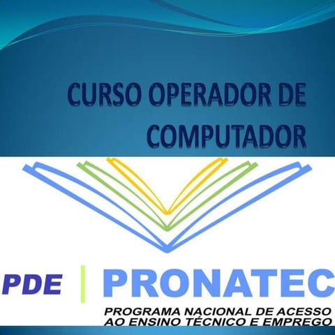 Curso operador de computador