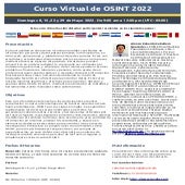 Curso Virtual de OSINT - Open Source Intelligence