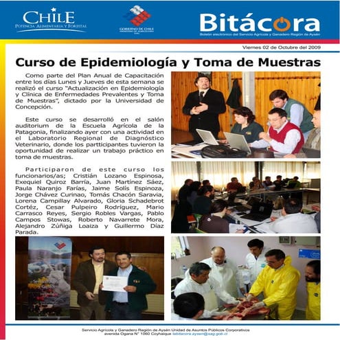 Curso Protección Pecuaria