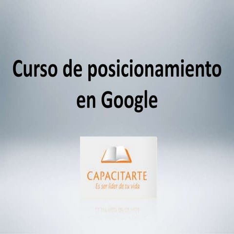 Curso posicionamiento Google