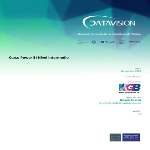 Curso_Power_BI_Nivel Intermedio power bi