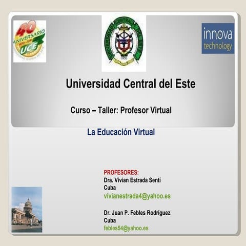 Plataforma Virtual Upnfm | PPT