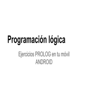 Programación Lógica con PROLOG