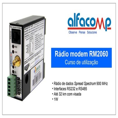 CURSO RÁDIO MODEM RM2060