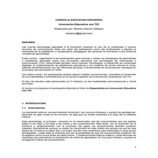 Cursos de Educación Expandida