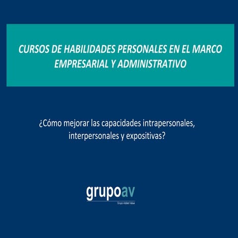 Cursos de técnicas teatrales aplicados al marco empresarial