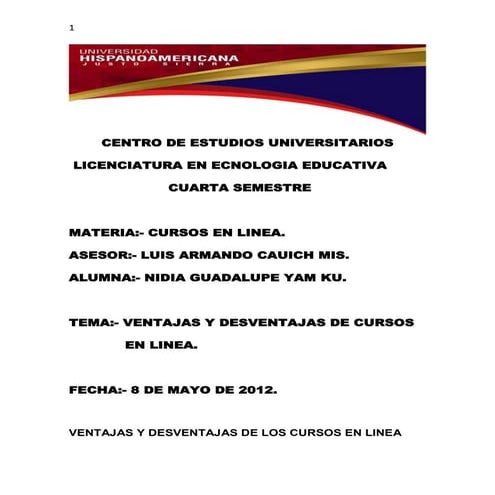 Cursos en linea