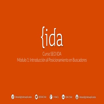 Introducción al Posicionamiento en Buscadores SEO