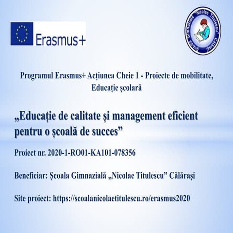 Curs  Erasmus+ „Interactive Teaching - Using Educational Games and New Techno...