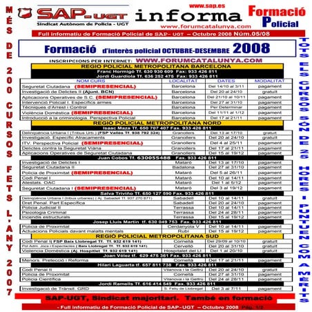 Cursos Pagament Octubre Desembre 2008
