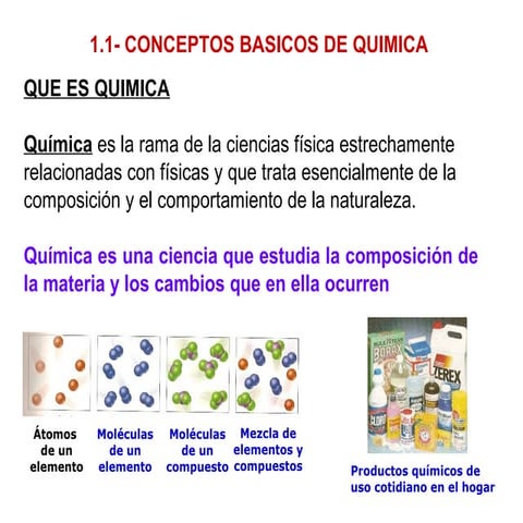 Que es la Quimica