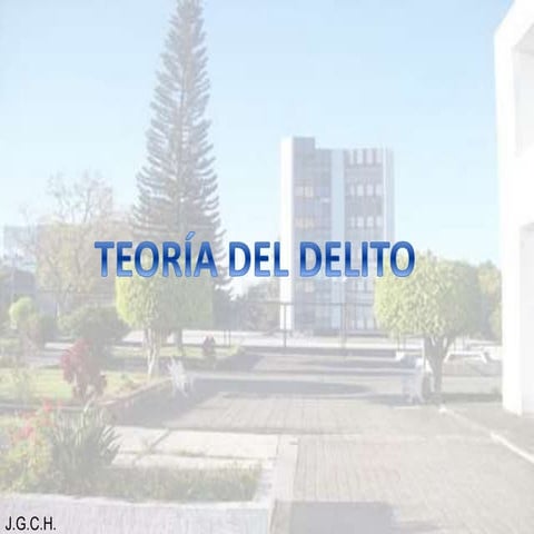 Curso teoria del delito   esquema gral.