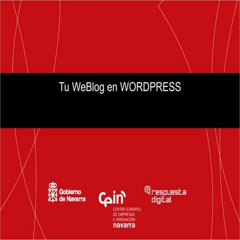 Curso tu blog en  wordpress
