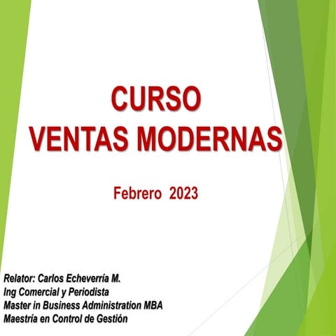 Ventas Modernas comerciales  y gestion d