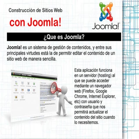 Clase 1 Construcción de Sitios Web Con Joomla
