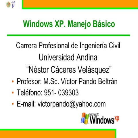 Curso Básico de Windows XP