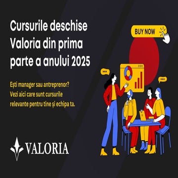 Program cursuri deschise Valoria H1 2025