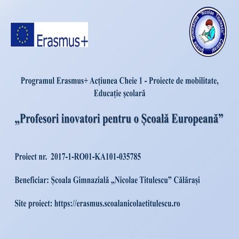 Curs Erasmus+ „ICT for Teaching and Learning”
