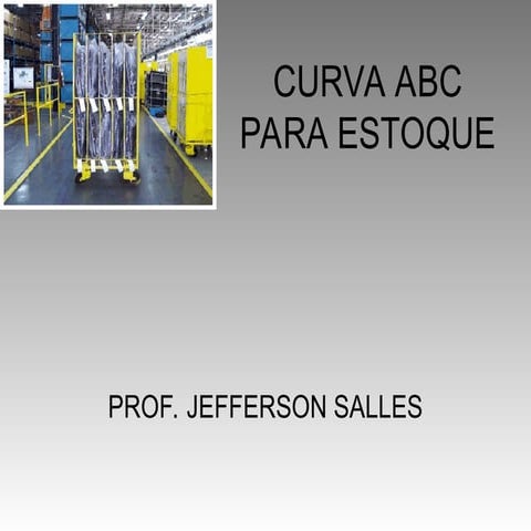 Exercício - Análise Curva ABC | DOCX