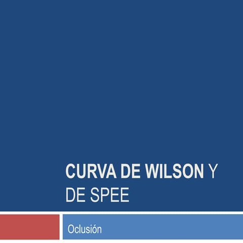 Curva de wilson Y DE SPEE