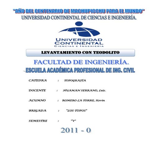 Curvas de nivel de senti