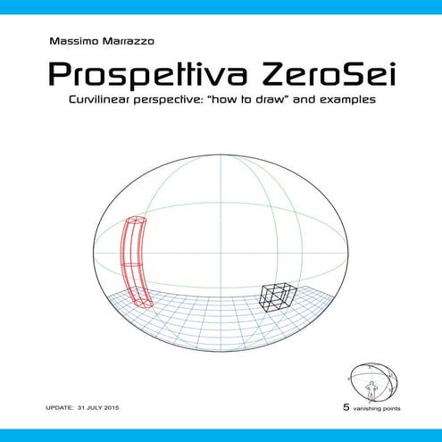 Curvilinear perspective how to draw and examples