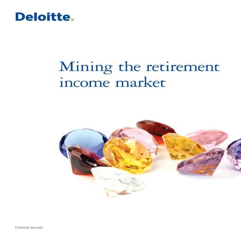 Mining the Retirement Income Market