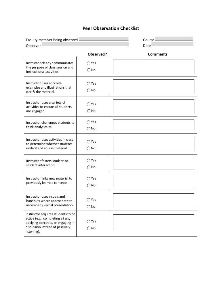 cusersahmeddesktopnewpeerobservationform 090510125449 phpapp02 thumbnail 4 jpg cb 1241960095 peer observation form for teachers